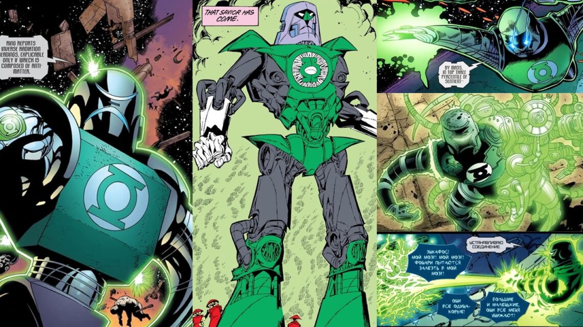 Кто такой Стел из Корпуса Зелёных Фонарей DC? Стел (англ. Stel) — персонаж комиксов DC, Зелёный Фонарь сектора 3009 с планеты Гренда. Разумный робот ростом около 2,6 метра и весом около шестидесяти тонн, он один из старейших инопланетных членов Корпуса Зелёных Фонарей: впервые появился ещё в 1962 году. За долгую историю Стела не раз уничтожали и собирали заново. Его убивали Крона и охотница за головами Фаталити, а его голова однажды стала её трофеем. Тем не менее робот каждый раз возвращался к службе, а в 2010 году сменил Килоуога на посту инструктора новобранцев Корпуса. Самую яркую роль в новейших комиксах Стел получил у Гранта Моррисона в 2019 году: «офицер Стел» возглавил расследование убийства целой планеты. Персонажа придумали сценарист Джон Брум и художник Гил Кейн.