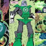 Кто такой Стел из Корпуса Зелёных Фонарей DC? Стел (англ. Stel) — персонаж комиксов DC, Зелёный Фонарь сектора 3009 с планеты Гренда. Разумный робот ростом около 2,6 метра и весом около шестидесяти тонн, он один из старейших инопланетных членов Корпуса Зелёных Фонарей: впервые появился ещё в 1962 году. За долгую историю Стела не раз уничтожали и собирали заново. Его убивали Крона и охотница за головами Фаталити, а его голова однажды стала её трофеем. Тем не менее робот каждый раз возвращался к службе, а в 2010 году сменил Килоуога на посту инструктора новобранцев Корпуса. Самую яркую роль в новейших комиксах Стел получил у Гранта Моррисона в 2019 году: «офицер Стел» возглавил расследование убийства целой планеты. Персонажа придумали сценарист Джон Брум и художник Гил Кейн.